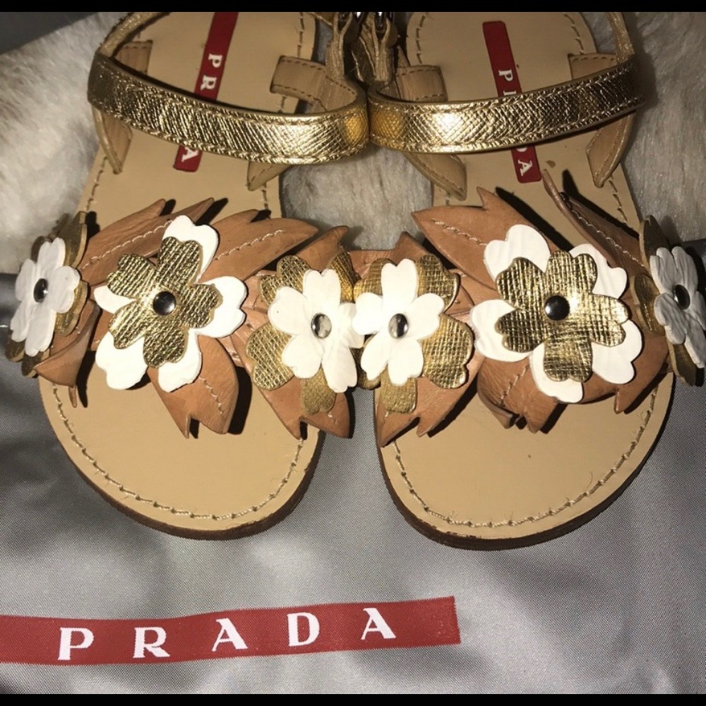 Little Girls Prada Sandals